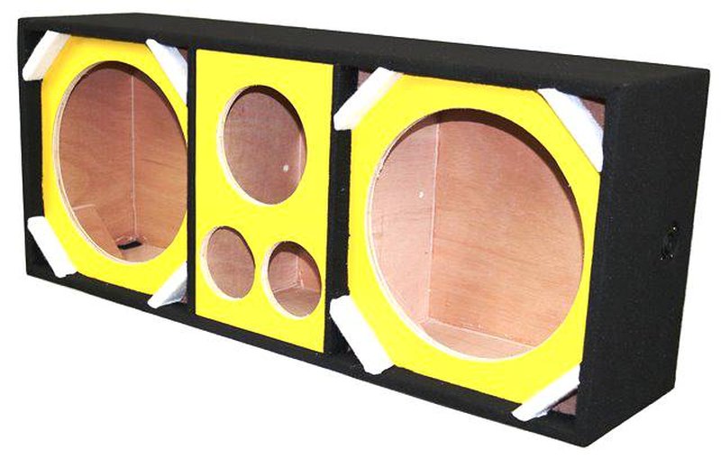 12" Deejay LED Yellow Empty Chuchero Box