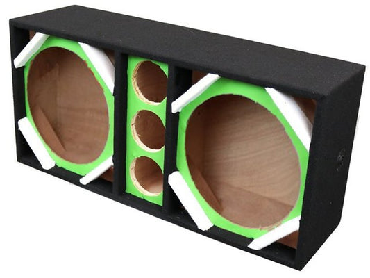 12" Deejay LED Green Vinyl Empty Chuchero Box