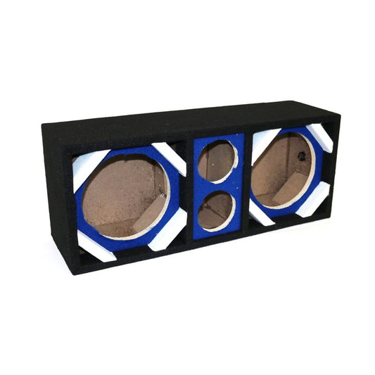 8" Deejay LED Blue Empty Chuchero Box