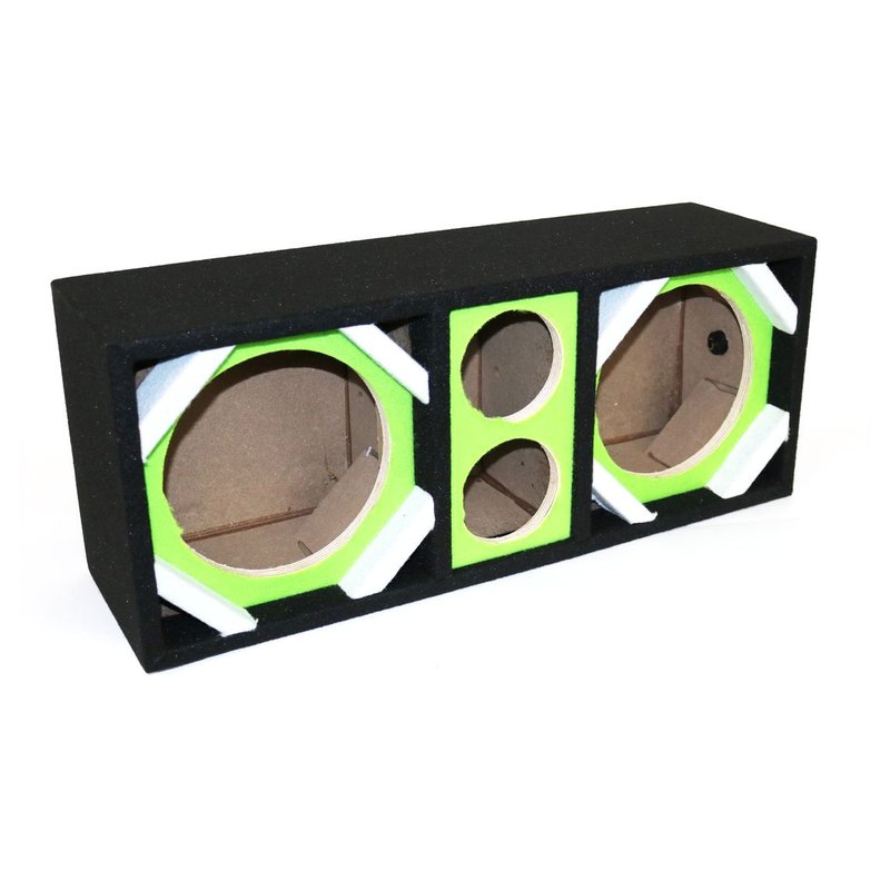 8" Deejay LED Green Empty Chuchero Box