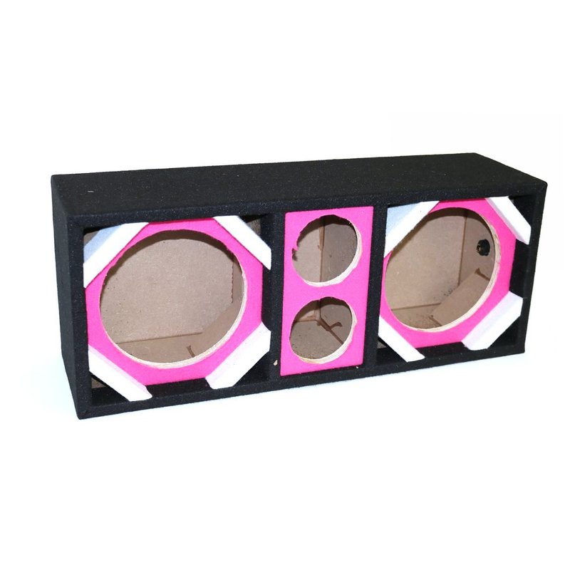 8" Deejay LED Pink Empty Chuchero Box