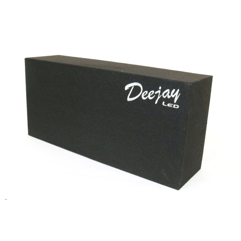 10" Deejay LED Carbon Black Empty Chuchero Box