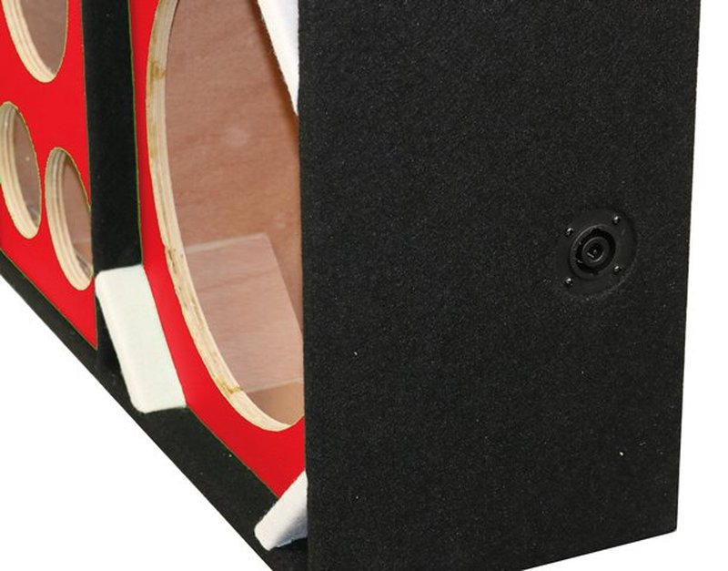 12" Deejay LED Red Empty Chuchero Box