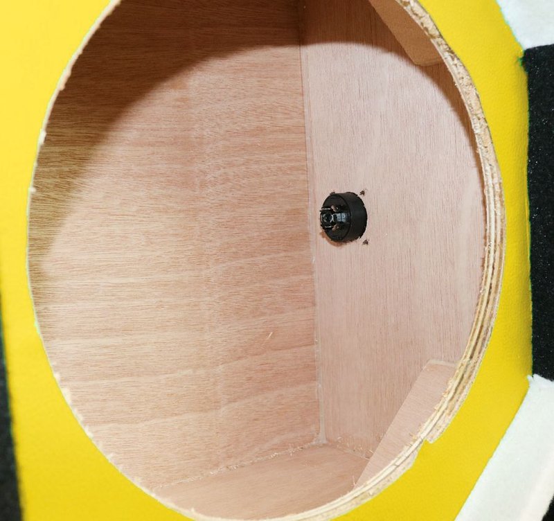 10" Deejay LED Yellow Empty Chuchero Box