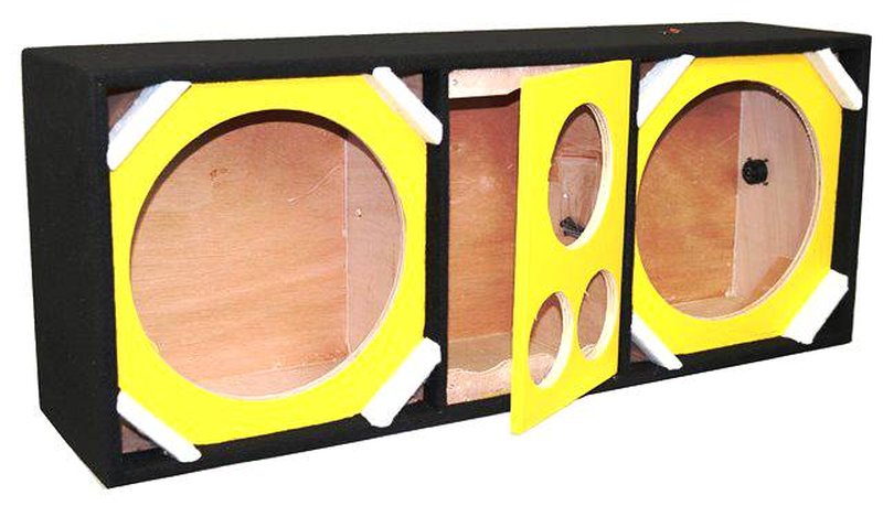 12" Deejay LED Yellow Empty Chuchero Box