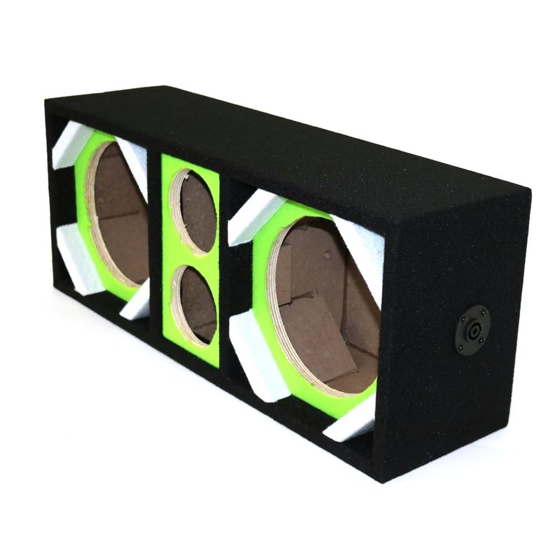 8" Deejay LED Green Empty Chuchero Box