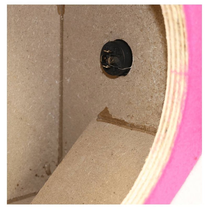 8" Deejay LED Pink Empty Chuchero Box