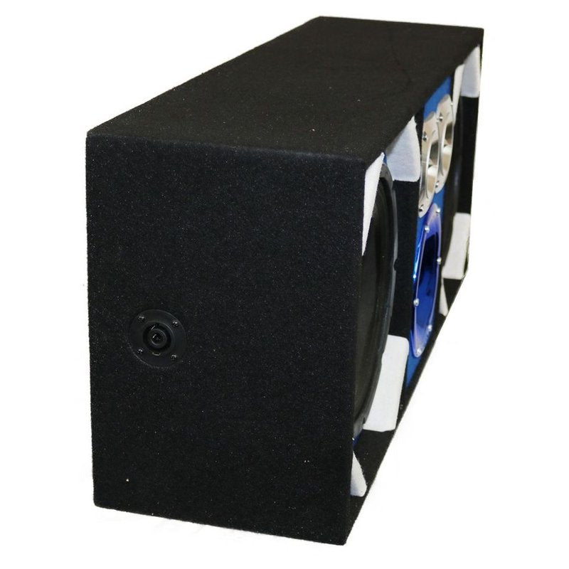 10" Deejay LED Loaded Blue Chuchero Box