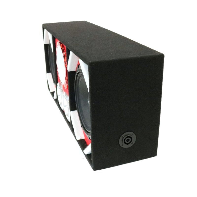 8" Deejay LED Loaded Red Chuchero Box