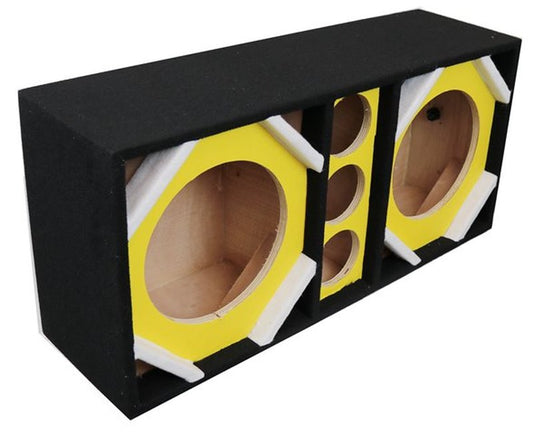 10" Deejay LED Yellow Vinyl Empty Chuchero Box