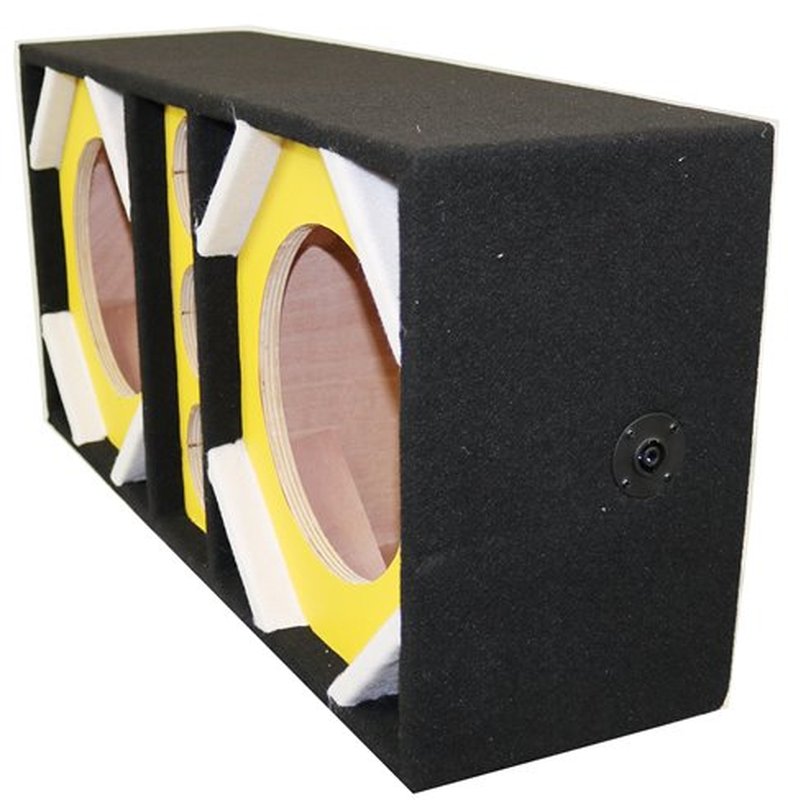 10" Deejay LED Yellow Vinyl Empty Chuchero Box