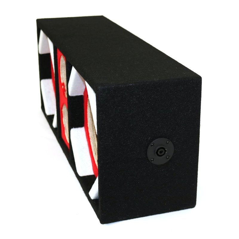 8" Deejay LED Red Empty Chuchero Box