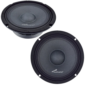 6" Audiopipe Pair Midrange Frequency Loudspeaker