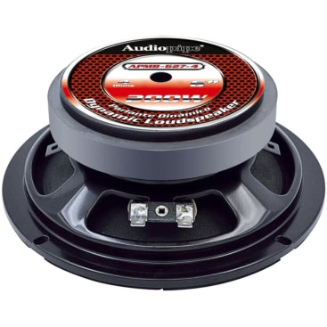 6" Audiopipe Pair Midrange Frequency Loudspeaker