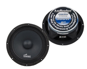 8" Audiopipe Flat Shallow Mount Loudspeaker 300 Watts Peak