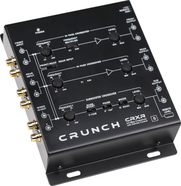 Crunch 2/3 Way Crossover With Remote Control